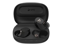 Poly Voyager Free 20 - True wireless-hörlurar med mikrofon - inuti örat - Bluetooth - aktiv brusradering - svart 946C3AA#ABB