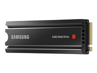 Samsung 980 PRO MZ-V8P2T0CW - SSD - krypterat - 2 TB - inbyggd - M.2 2280 - PCIe 4.0 x4 (NVMe) - buffert: 2 GB - 256 bitars AES - TCG Opal Encryption 2.0 MZ-V8P2T0CW
