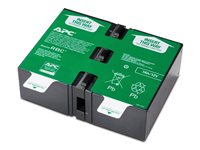 APC Replacement Battery Cartridge #123 - UPS-batteri - 1 x batteri - Bly-syra - för P/N: BX1350M, BX1350M-LM60, SMT750RM2UCNC, SMT750RM2UNC, SMT750RMI2UC, SMT750RMI2UNC APCRBC123