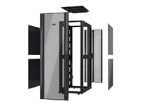 APC NetShelter SX Deep Enclosure Without Doors - Rack - svart - 42U - 19" AR3300X610