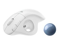 Logitech Ergo Series ERGO M575 - Styrkula - optisk - 5 knappar - trådlös - Bluetooth 5.0 LE, 2.4 GHz - trådlös USB-mottagare - offwhite 910-005870