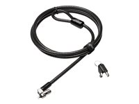 Kensington MicroSaver 2.0 Keyed Ultra Laptop Lock Like Keyed - Lås för säkerhetskabel - silver - TAA-kompatibel K64433EUL