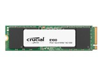 Crucial E100 - SSD - 480 GB - inbyggd - M.2 2280 - PCIe 4.0 x4 (NVMe) CT480E100SSD8