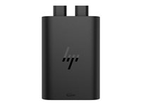HP - USB-C strömadapter - AC 115/230 V - 65 Watt - utgångskontakter: 2 - Europa 600Q8UT#ABB