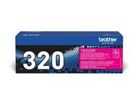 Brother TN320M - Magenta - original - tonerkassett - för Brother DCP-9055CDN, DCP-9270CDN, HL-4140CN, MFC-9460CDN, MFC-9465CDN, MFC-9970CDW TN320M