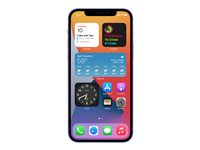 Apple iPhone 12 - 5G smartphone - dual-SIM / Internminne 256 GB - OLED-skärm - 6.1" - 2532 x 1170 pixlar - 2 bakre kameror 12 MP, 12 MP - front camera 12 MP - lila MJNQ3QN/A