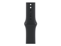Apple - Band för smart klocka - 40 mm - storlek M/L - svart - för Watch Hermès Series 7, Hermès Series 9, Nike Series 7, Series 10, Series 8, Series 9 MAXA4ZM/A