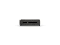 SanDisk PRO-READER Dual Card - Kortläsare - 2 i 1 (SD Express, microSD Express, microSD UHS-I, microSDHC UHS-I, microSDXC UHS-I, SDHC UHS-I, SDXC UHS-I) - USB-C 3.2 Gen 2 SDDR-A451-GNPNN